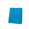 Papiertaschen mit gedrehter papierkordel 32x12x41 (Blau)